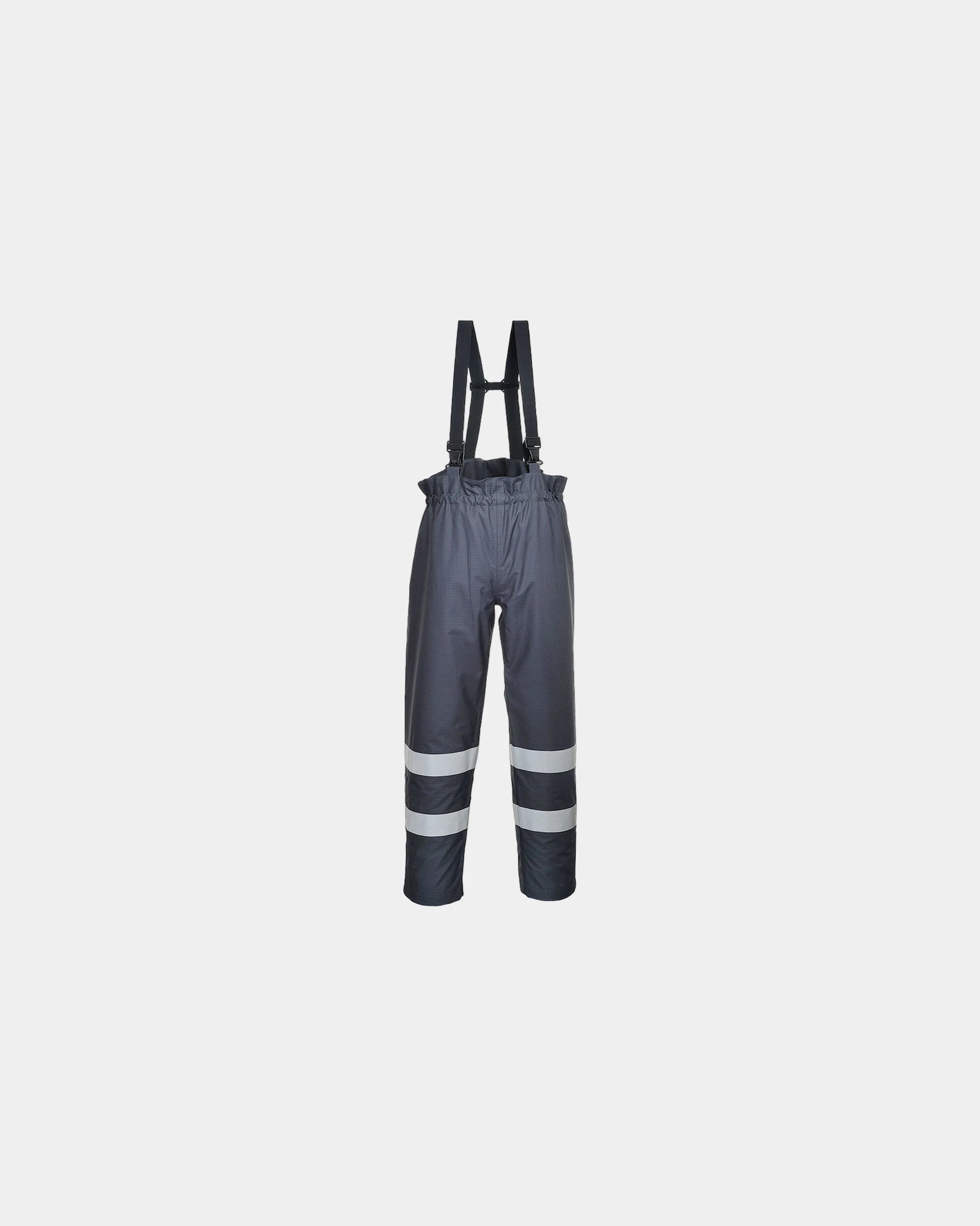 Regenbroek Hi-Vis waterdicht polyester om te personaliseren - Marineblauw