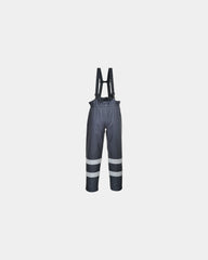 Regenbroek Hi-Vis waterdicht polyester om te personaliseren - Marineblauw