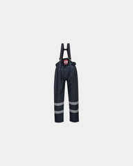 Regenbroek ademend vlamvertragend band om te personaliseren - Marineblauw
