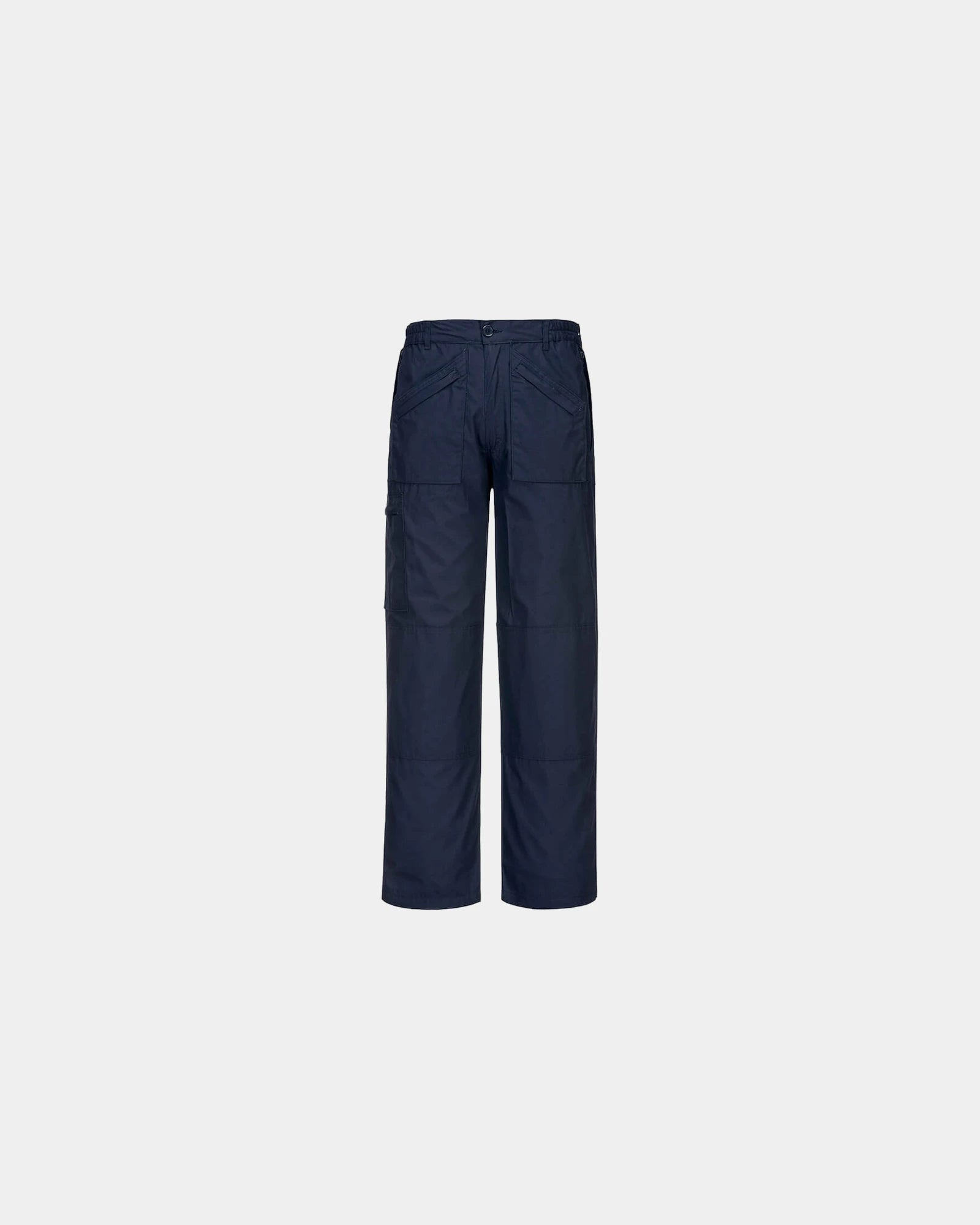 Werkbroek Action vlekafstotend om te personaliseren - Marineblauw