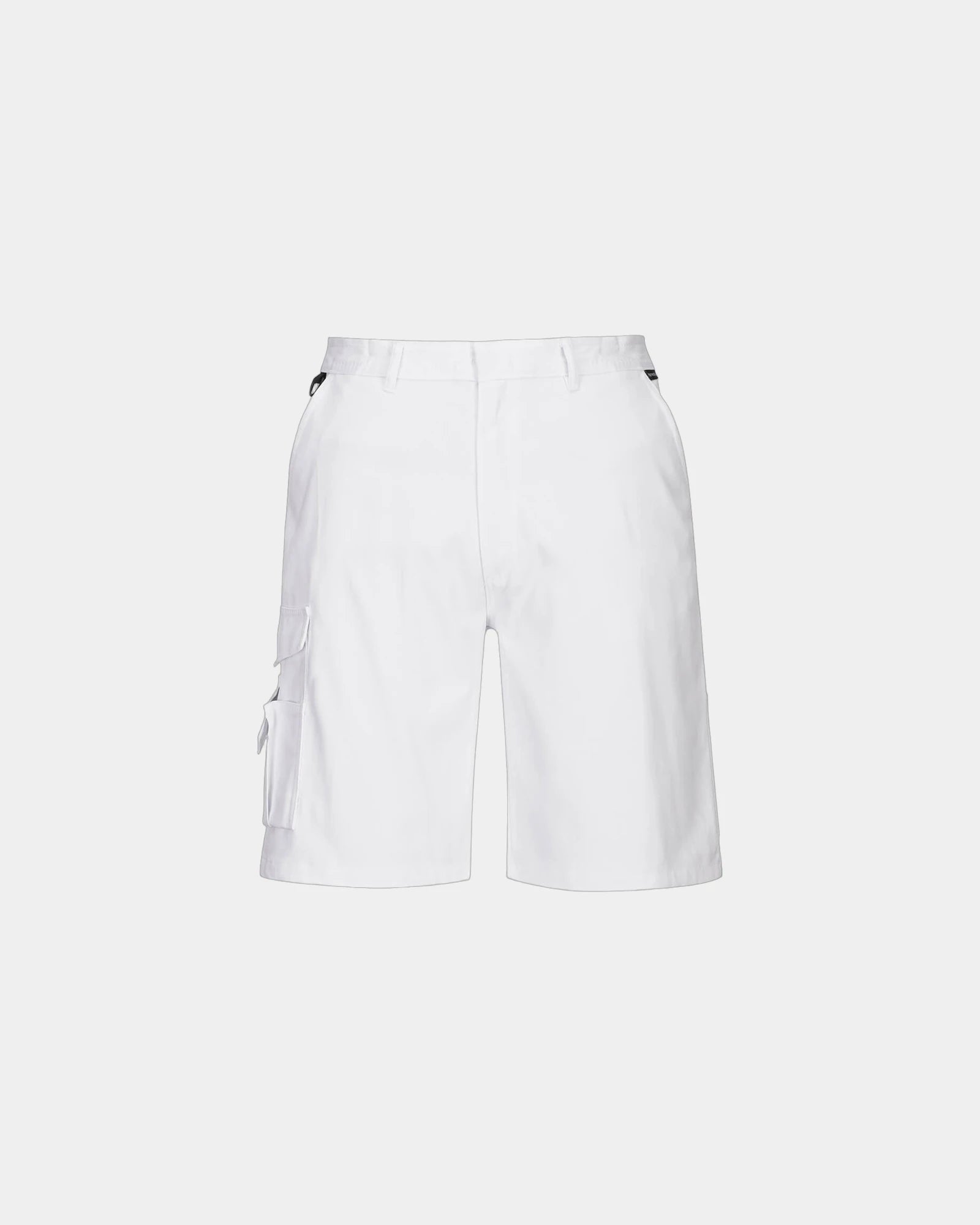 Werkbermuda katoen multipocket 305g/m² om te personaliseren - Wit