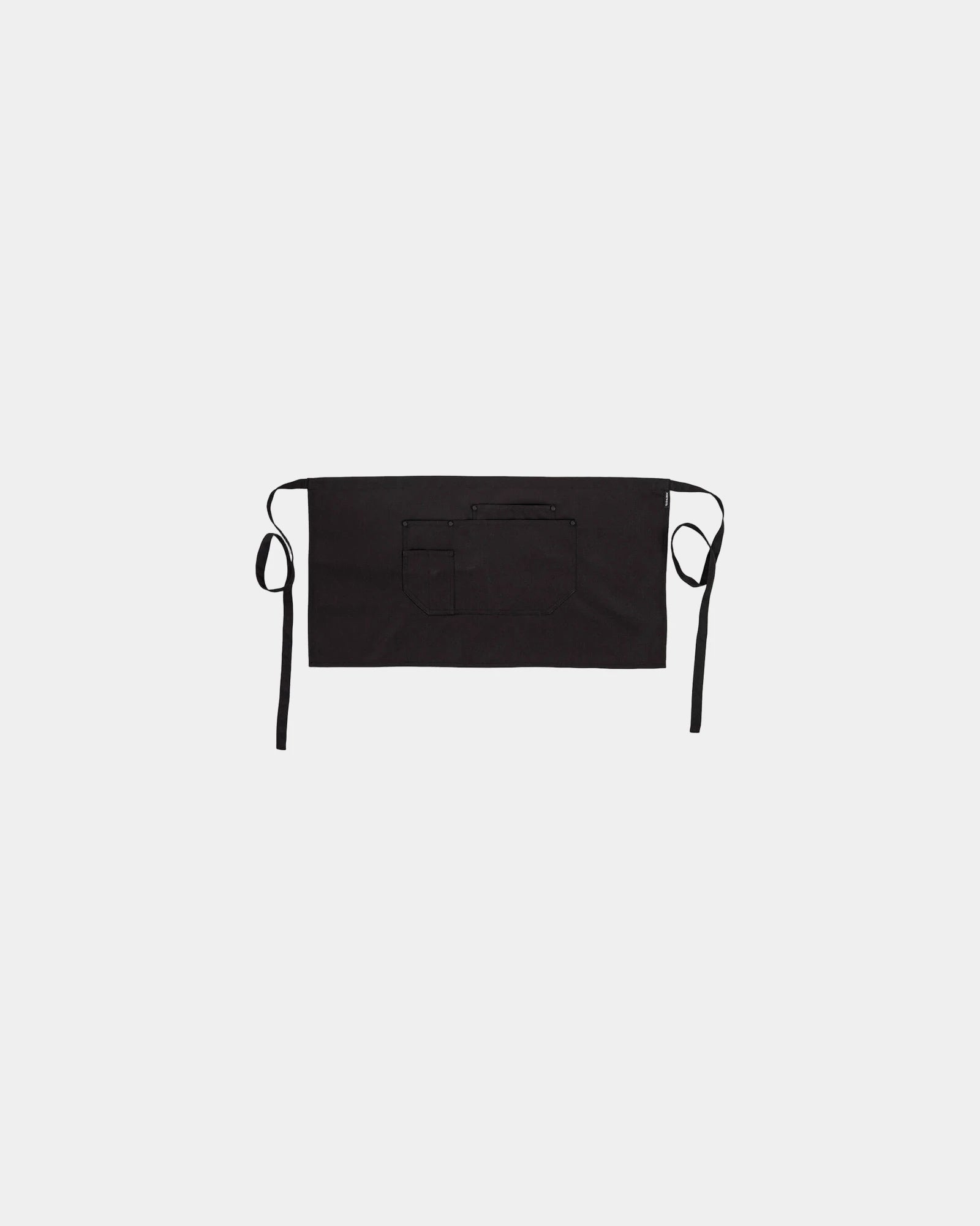Barschort katoen canvas 300 g/m² om te personaliseren - Zwart-Hemelsblauw