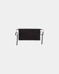 Barschort katoen canvas 300 g/m² om te personaliseren - Zwart-Hemelsblauw