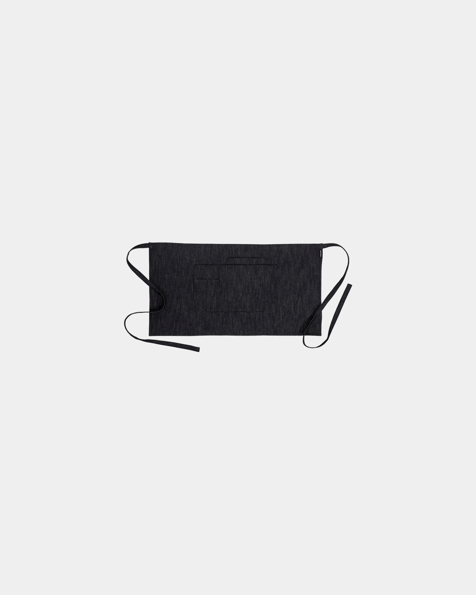 Barschort katoen canvas 300 g/m² om te personaliseren - Zwart