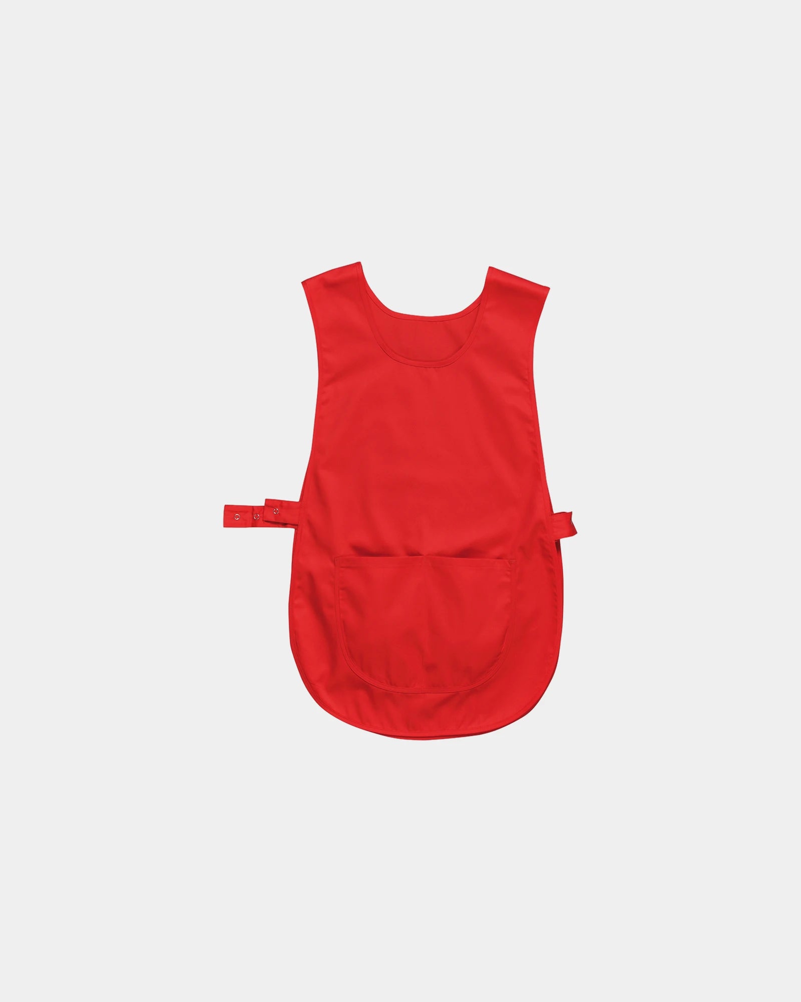 Werkschort met zak polycotton 190 g/m² om te personaliseren - Rood
