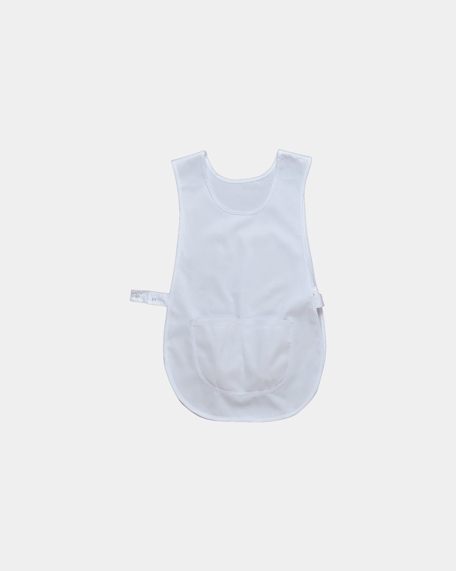 Werkschort met zak polycotton 190 g/m² om te personaliseren - Wit