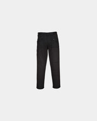 Werkbroek polycoton 245 g/m² om te personaliseren - Zwart-Hemelsblauw