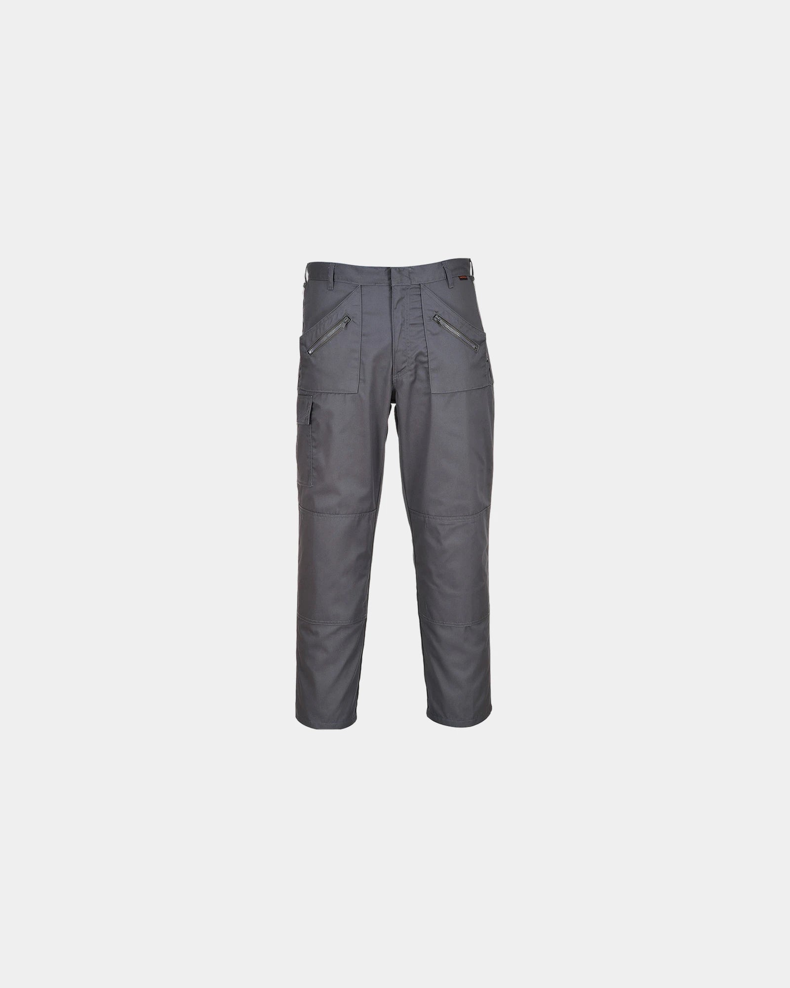 Werkbroek polycoton 245 g/m² om te personaliseren - Grijs