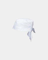 Bandana chefs polycotton 190 g/m² om te personaliseren - Wit