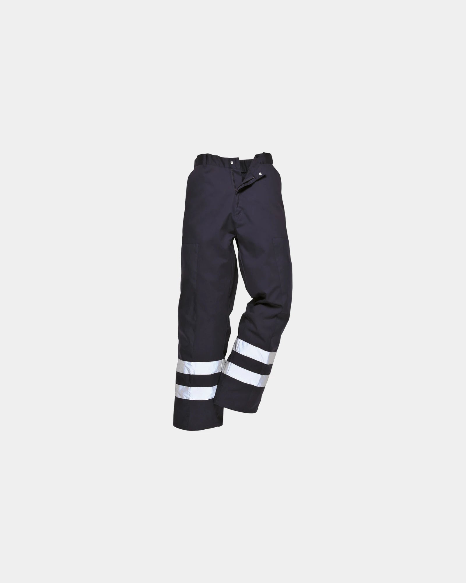 Werkbroek polycotton ballistic nylon om te personaliseren - Zwart-Hemelsblauw