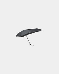 Stormparaplu polyester windbestendig om te personaliseren - Reflecterend zuiver zwart