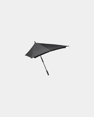 Stormparaplu polyester 110x107 cm om te personaliseren - Pure Black