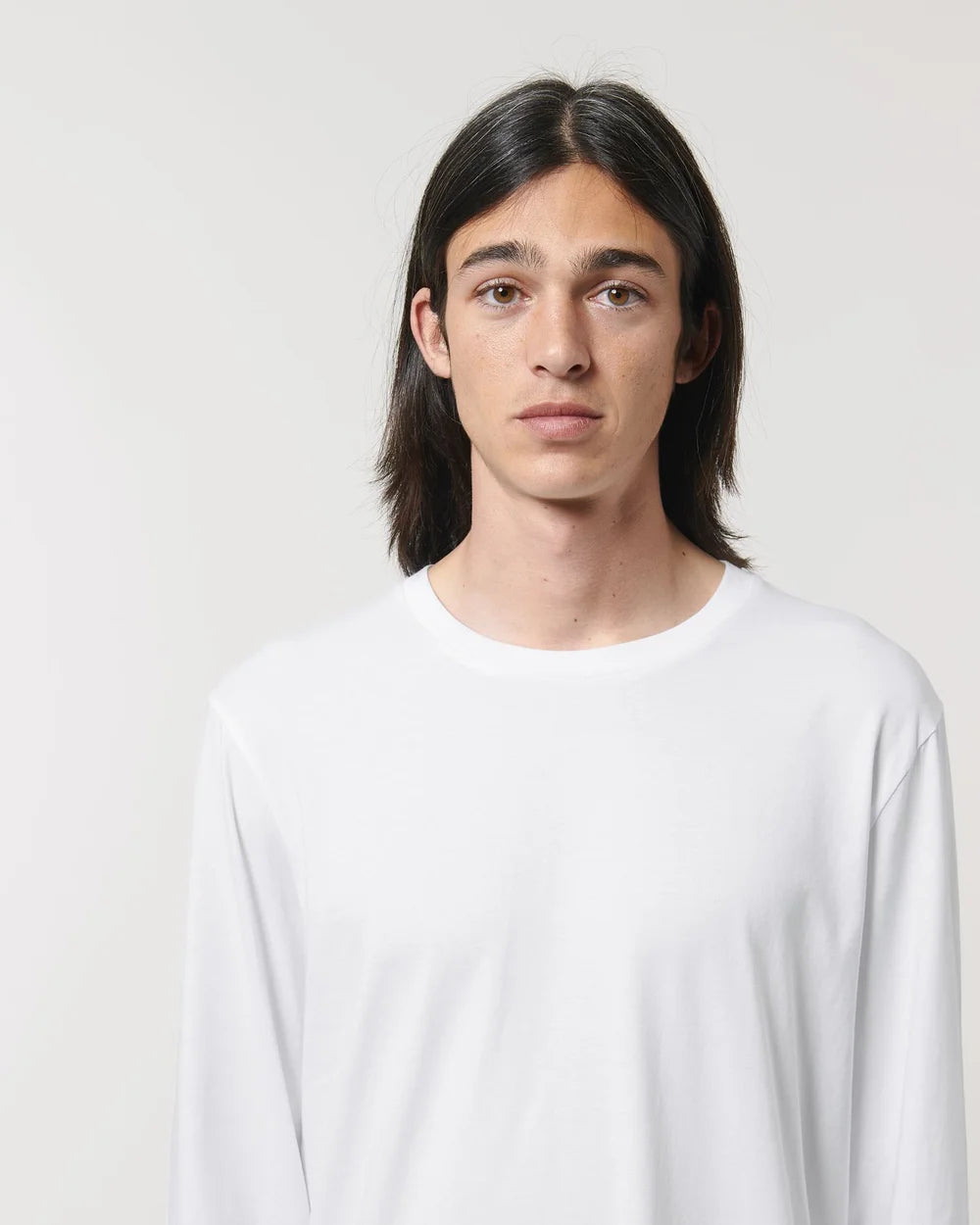 Milieuvriendelijk T-shirt met lange mouwen om te personaliseren - 1