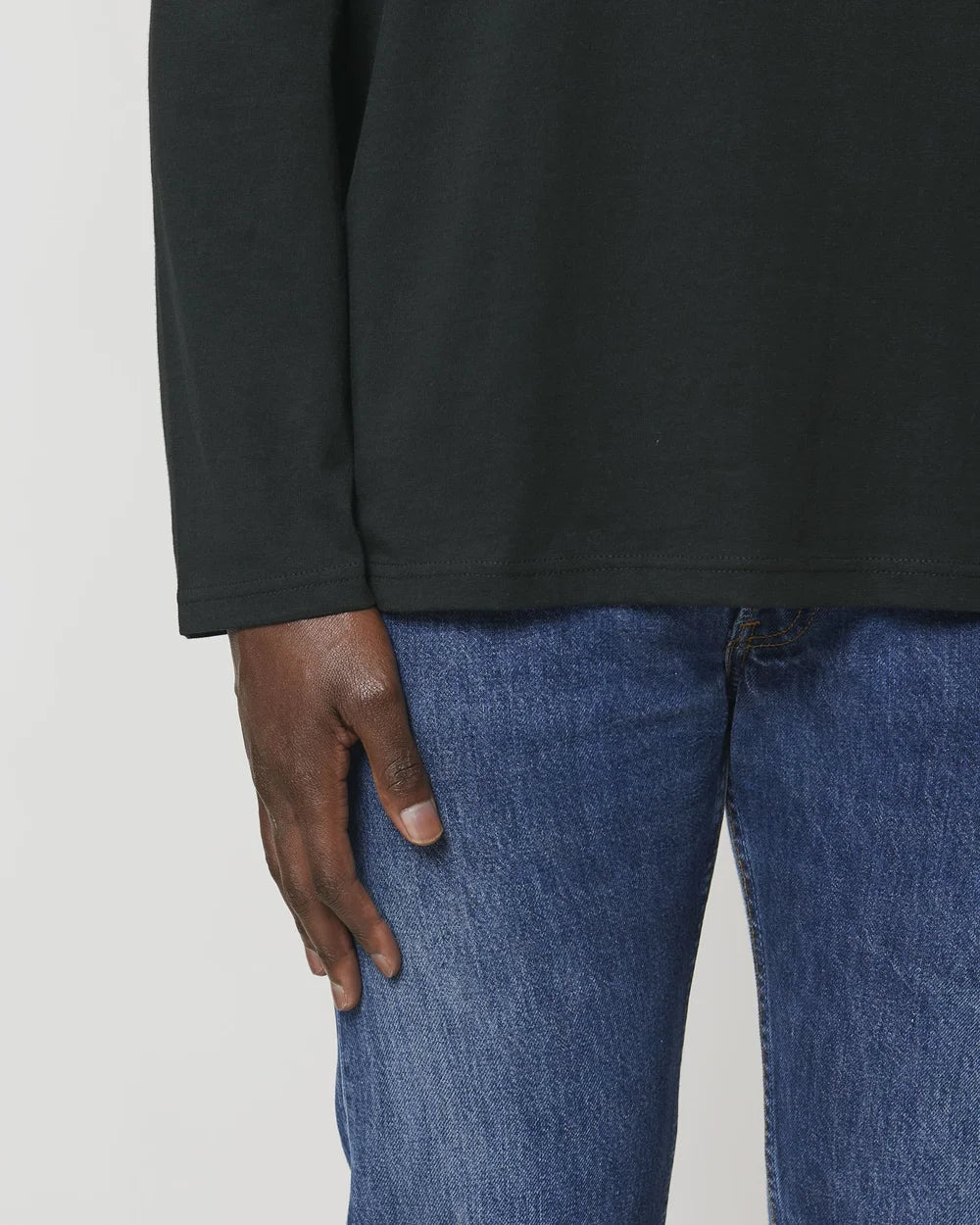 Milieuvriendelijk T-shirt met lange mouwen om te personaliseren - 13