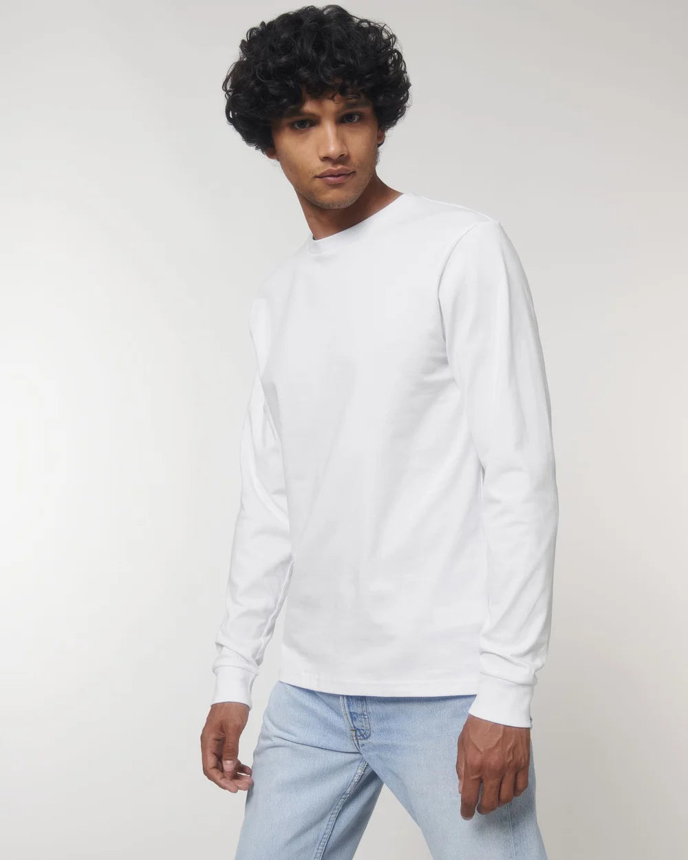 Unisex T-shirt met lange mouwen om te personaliseren - 3
