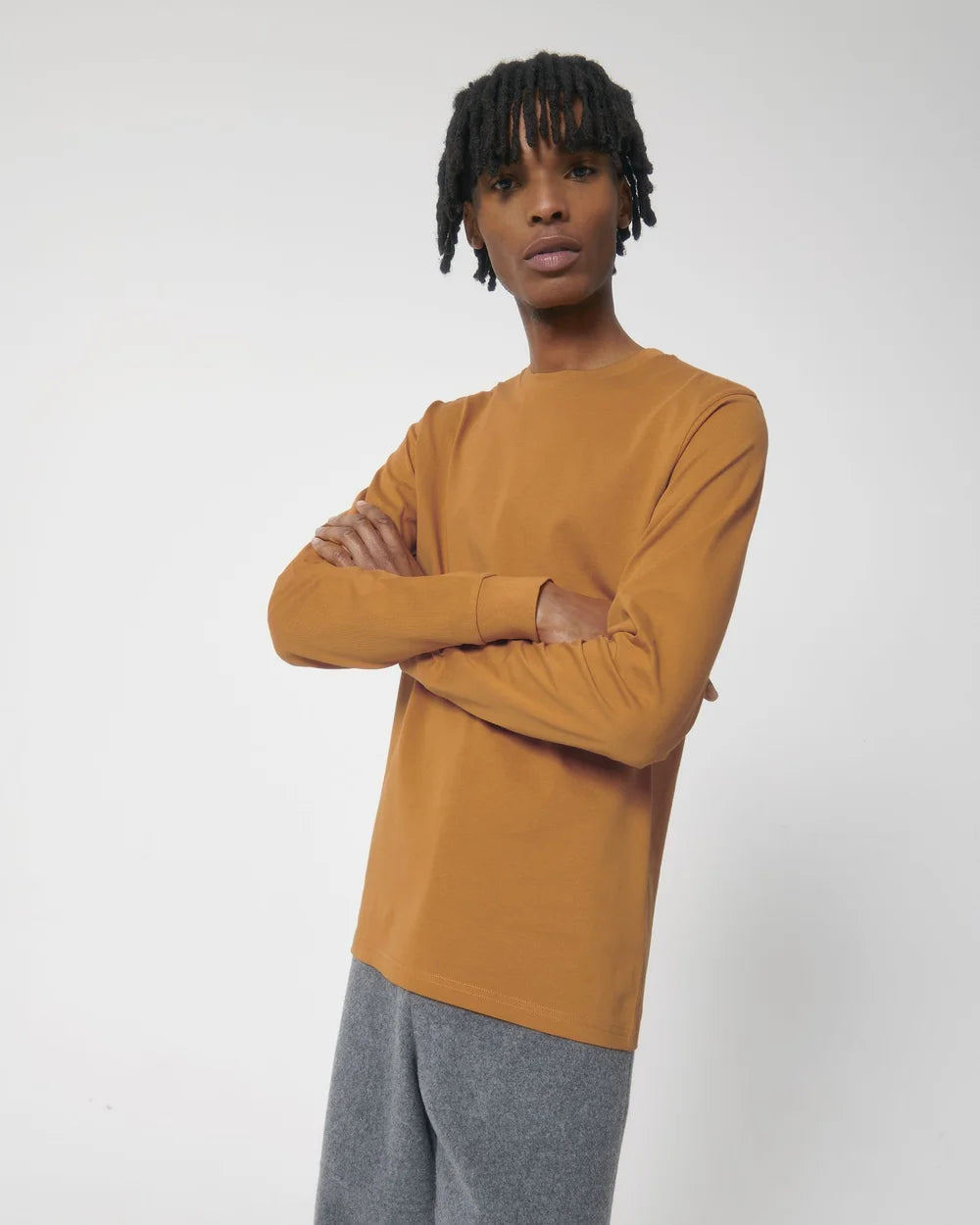 Unisex T-shirt met lange mouwen om te personaliseren - 34