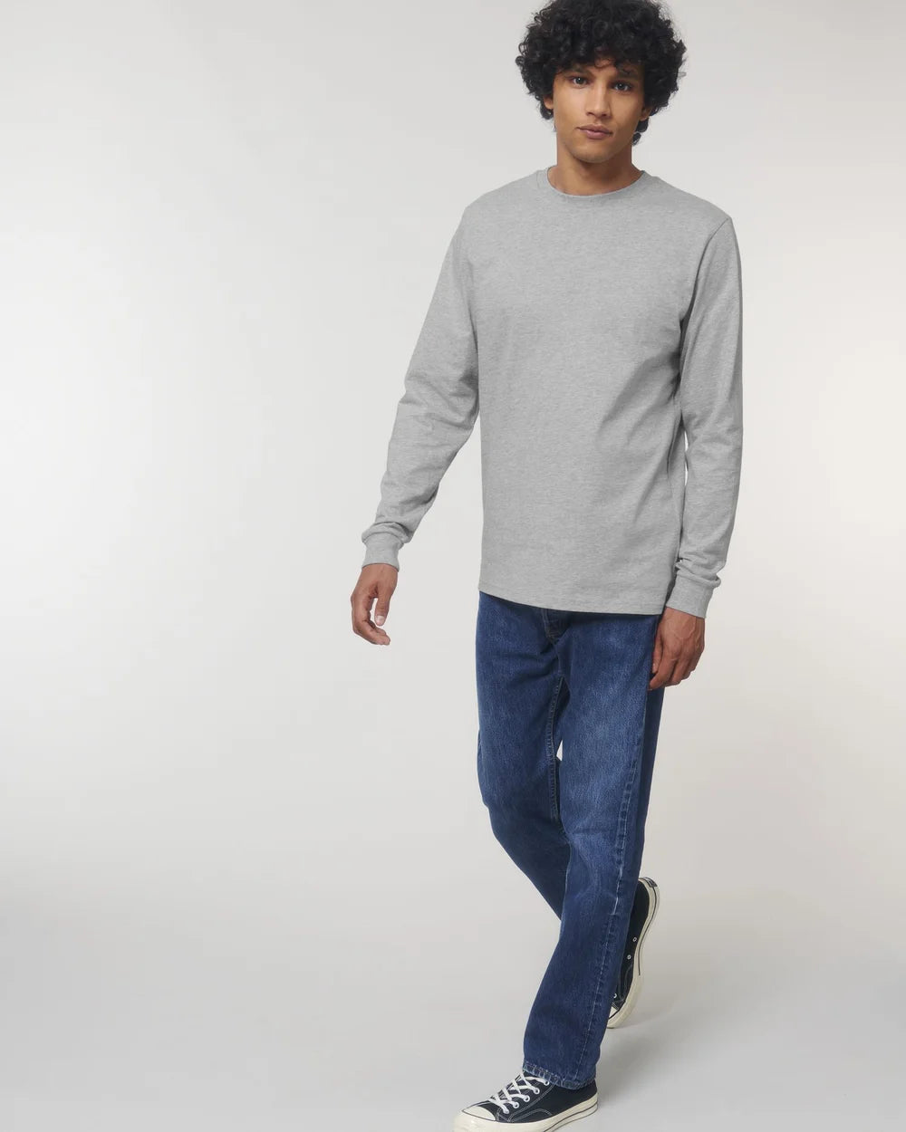 Unisex T-shirt met lange mouwen om te personaliseren - 63