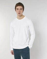 Milieuvriendelijk T-shirt met lange mouwen om te personaliseren - 3