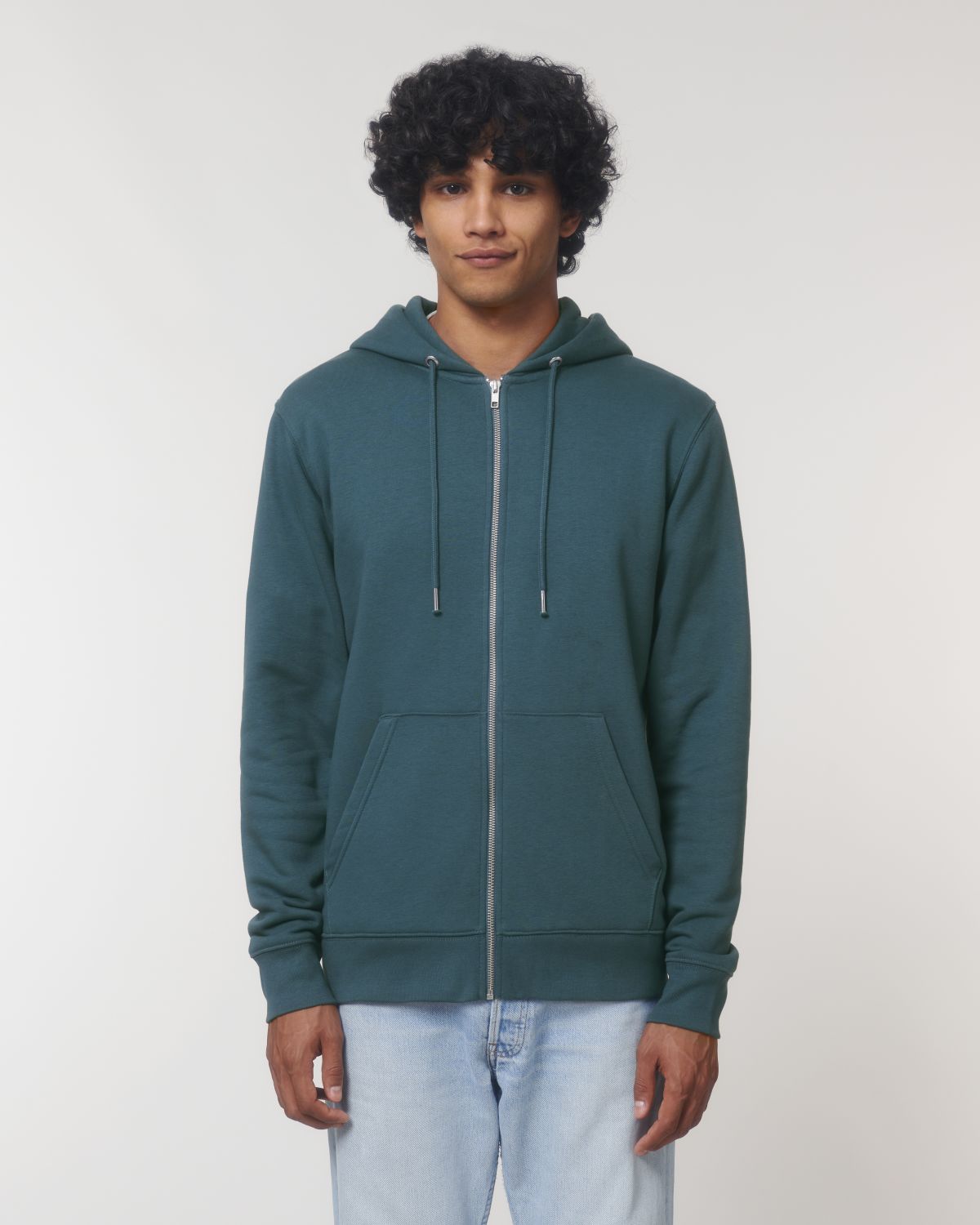 Personaliseerbare unisex dikke hoodie met rits - 5