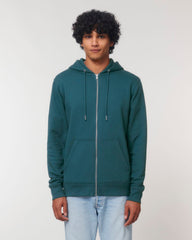 Personaliseerbare unisex dikke hoodie met rits - 5
