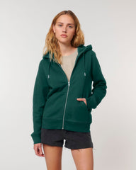 Personaliseerbare unisex dikke hoodie met rits - 8