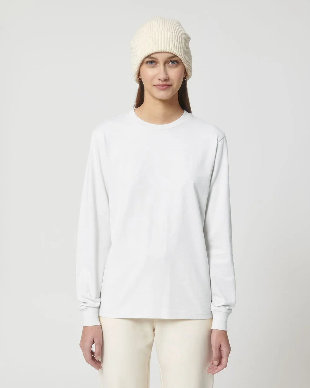 Unisex T-shirt met lange mouwen om te personaliseren - 4