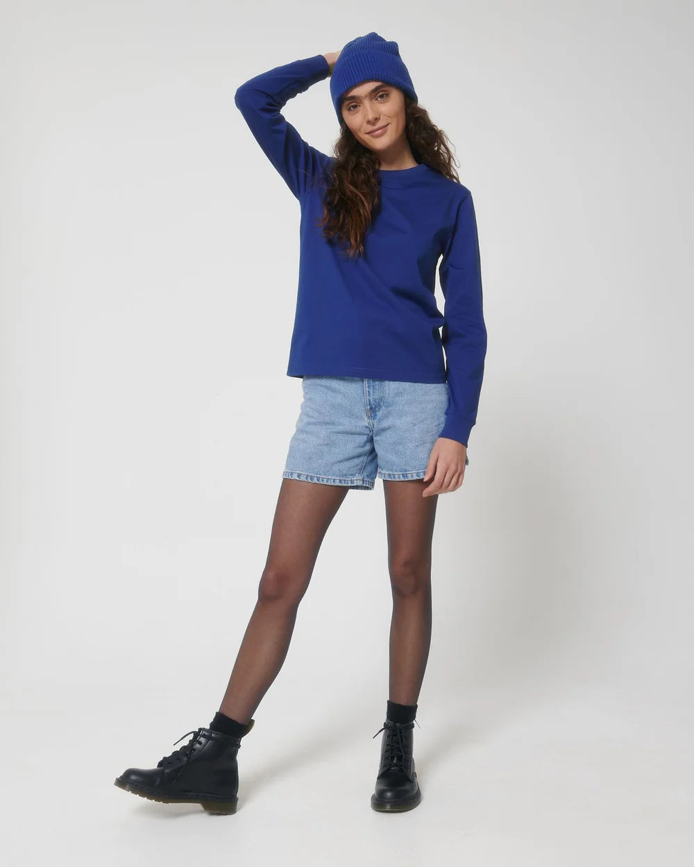Unisex T-shirt met lange mouwen om te personaliseren - 57