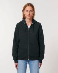 Personaliseerbare unisex dikke hoodie met rits - 6