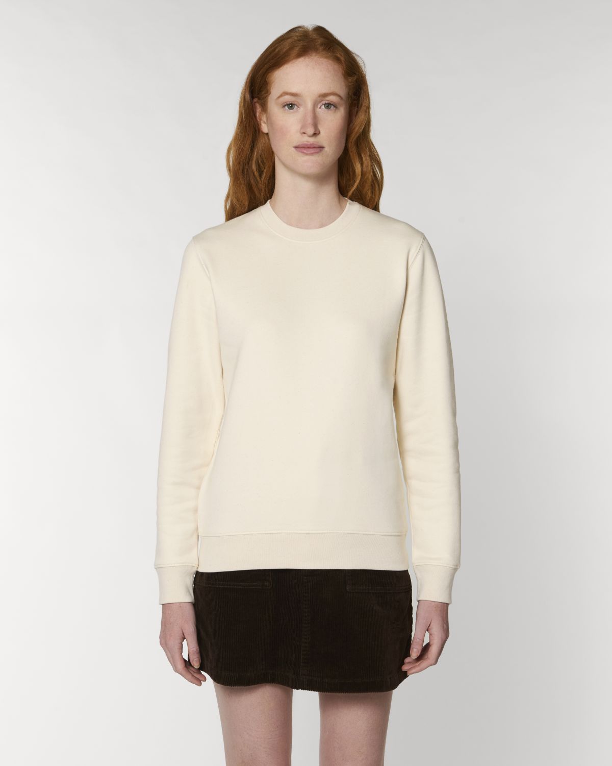 Personaliseerbare premium sweater met ronde hals, unisex, in biologisch katoen - 6
