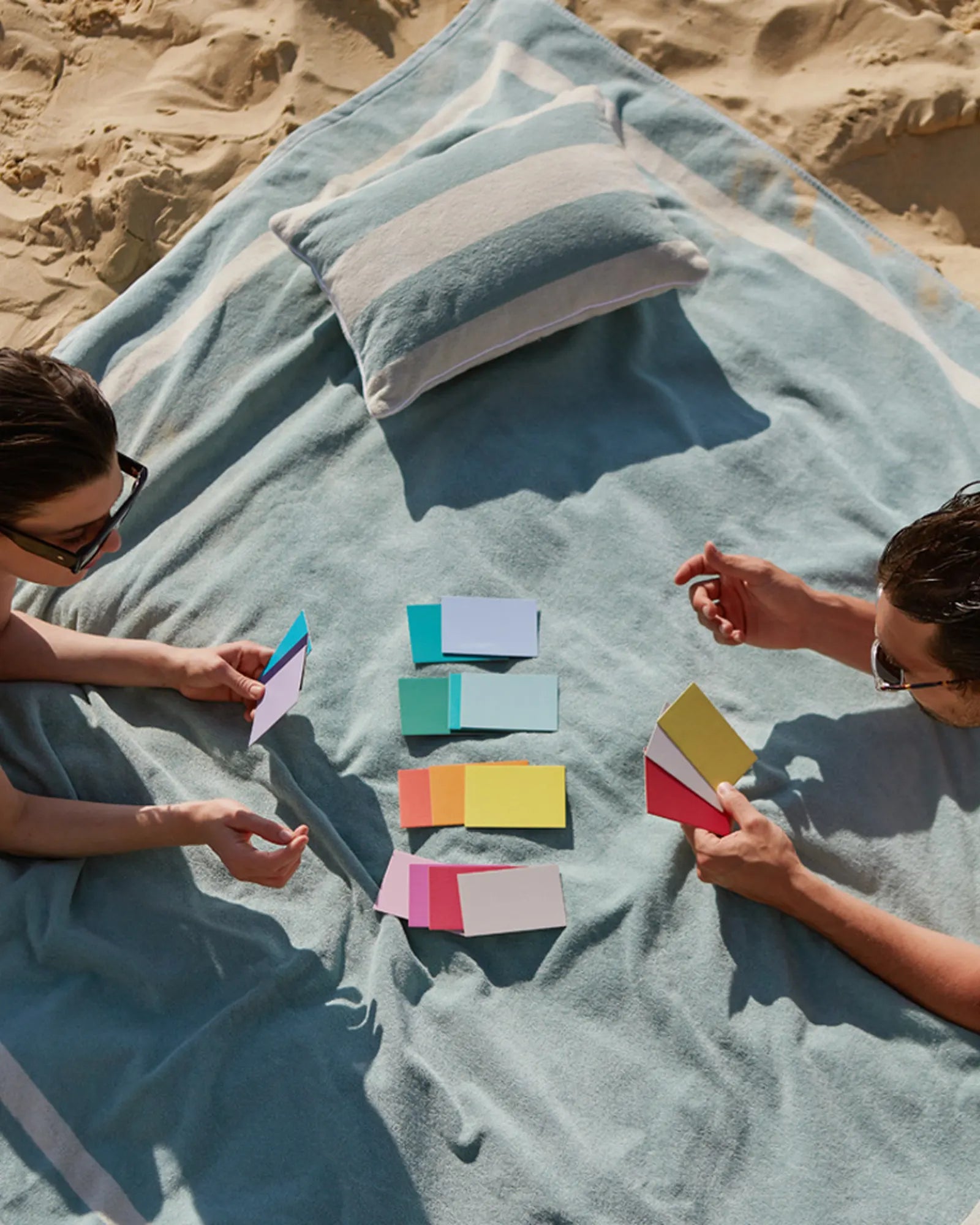Strandhanddoek XXL 170x170 La handdoek om te personaliseren - 23