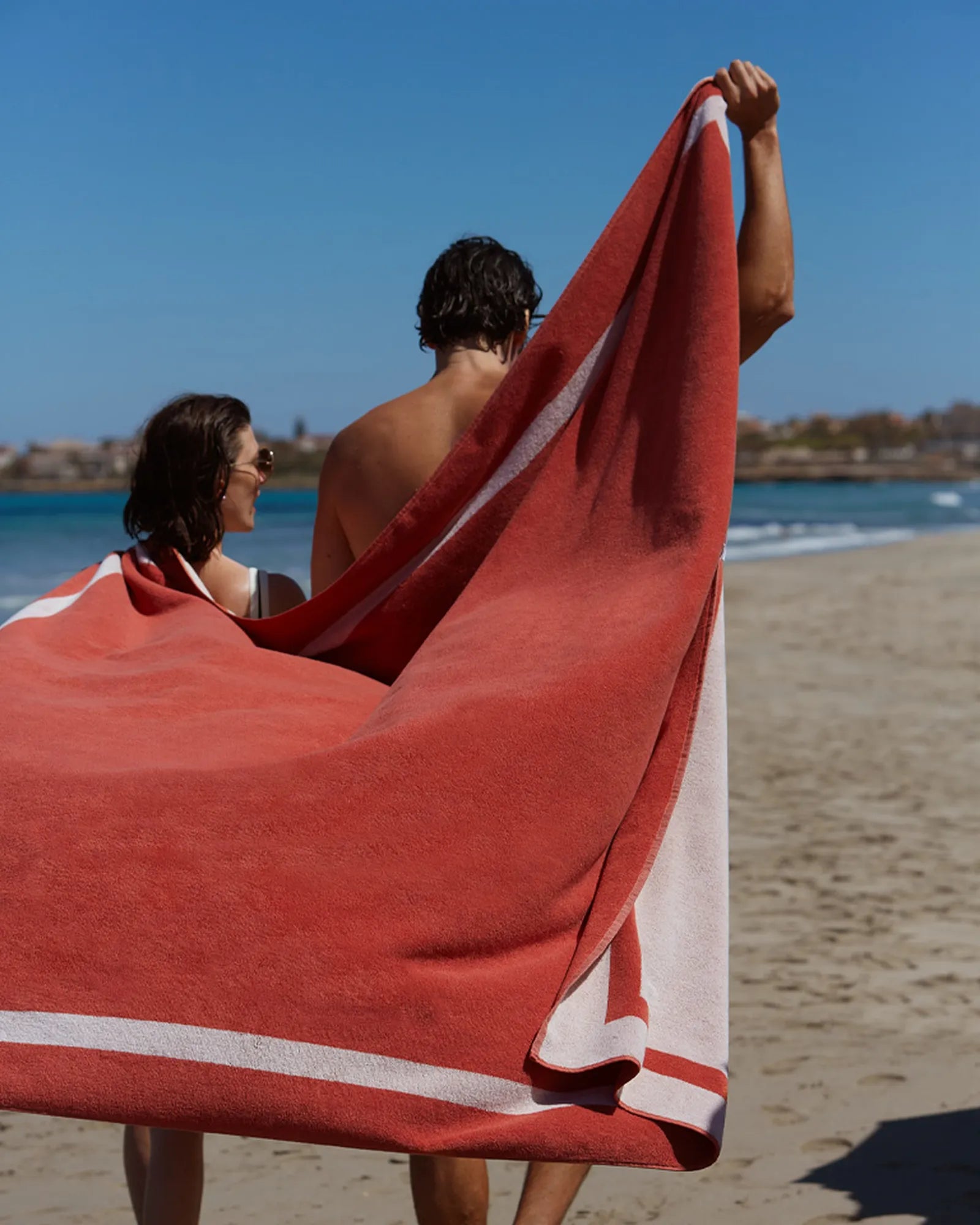 Strandhanddoek XXL 170x170 La handdoek om te personaliseren - 5