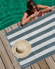 Strandhanddoek katoen La handdoek om te personaliseren - 2