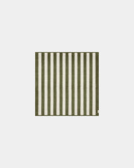 Strandhanddoek 170x170 La handdoek om te personaliseren - Olijfgroen / Crème