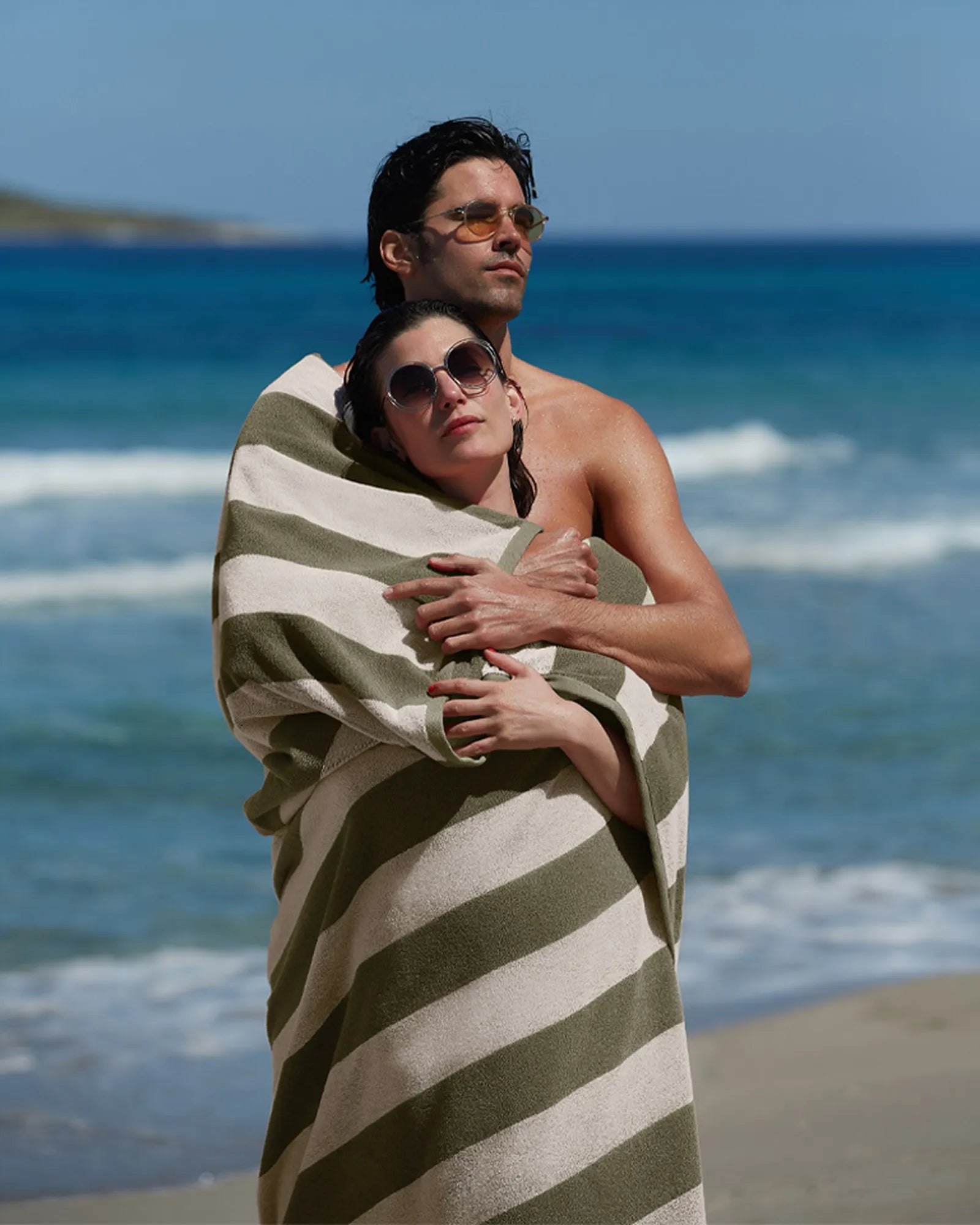 Strandhanddoek 170x170 La handdoek om te personaliseren - 29