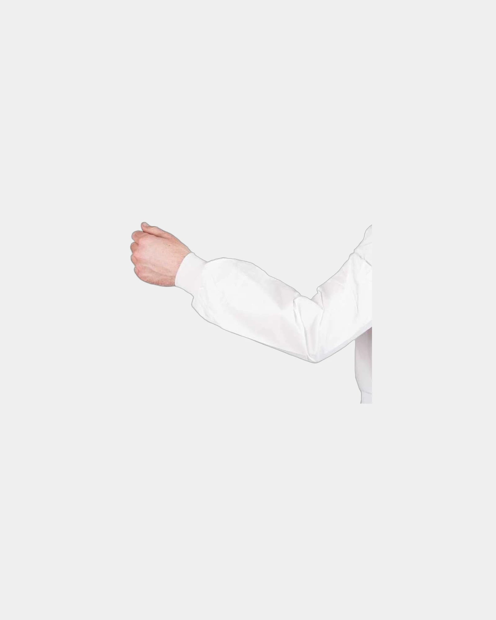 Manchetten ademend elastisch om te personaliseren - Wit