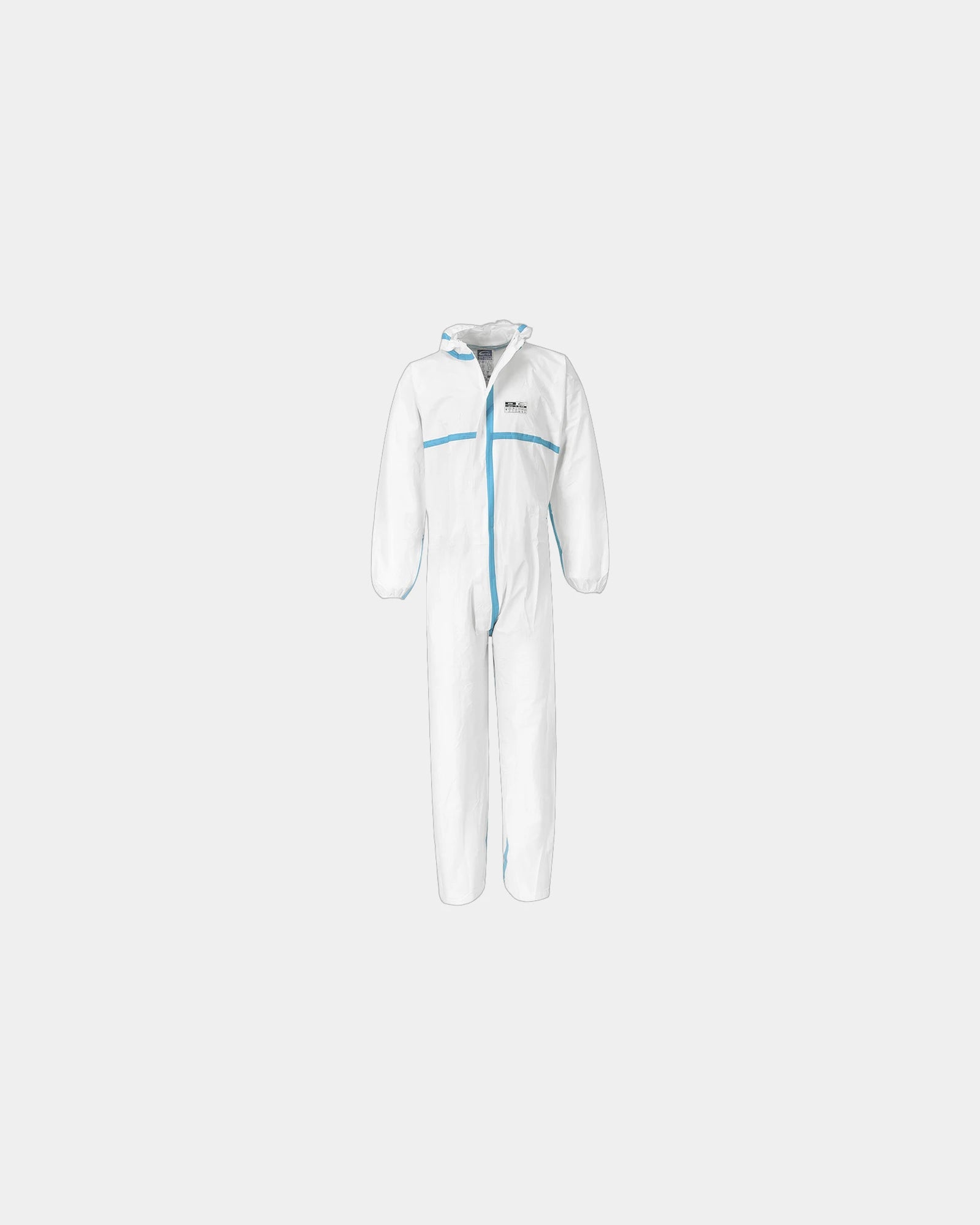Overall microporeus chemisch om te personaliseren - Wit
