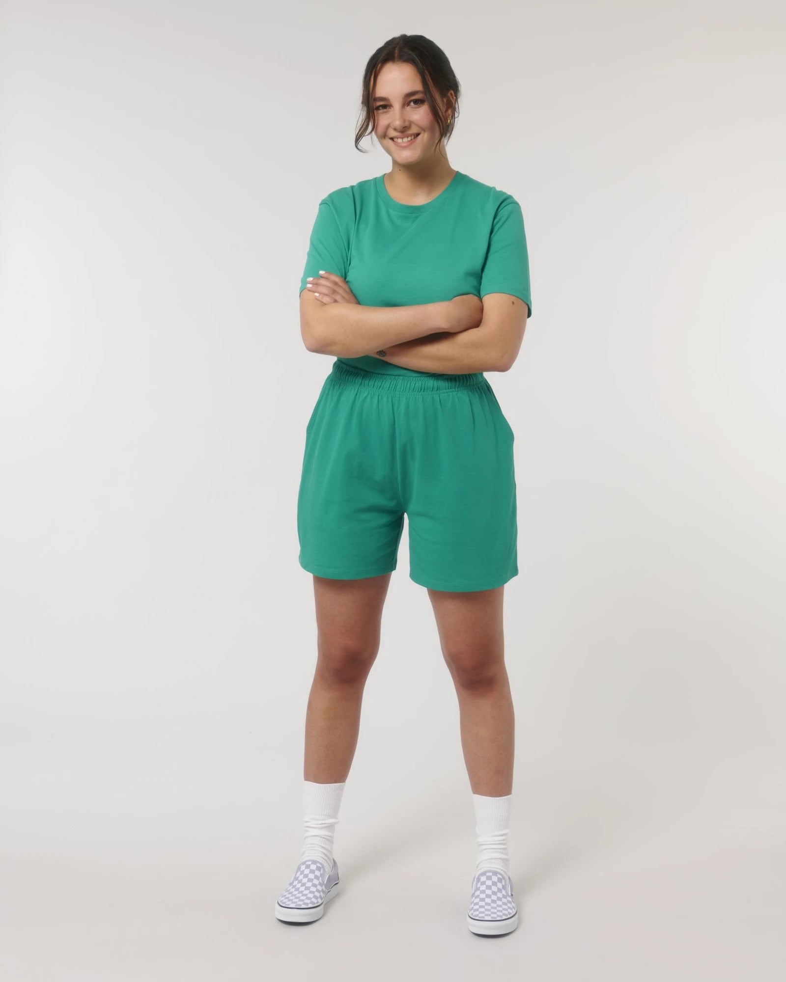 Short unisex biologisch katoen om te personaliseren - Go Green