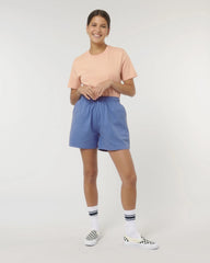 Short unisex biologisch katoen om te personaliseren - Helderblauw