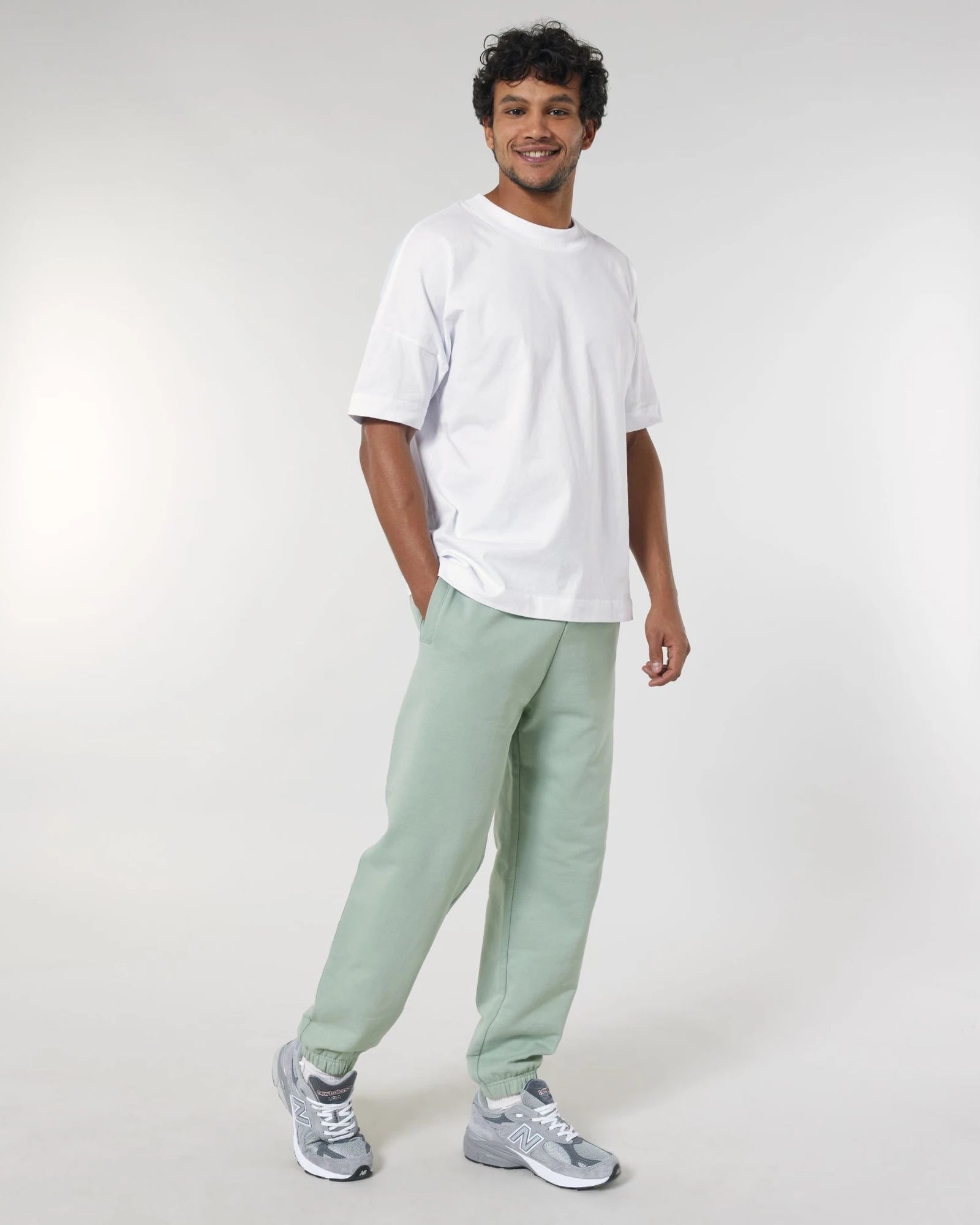 Joggingbroek biologisch katoen om te personaliseren - Aloë