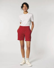 Jogging short Stanley/Stella Trainer om te personaliseren - Rood