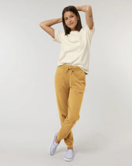 Joggingbroek bio-katoen Stanley/Stella om te personaliseren - Garment Dyed okergoud
