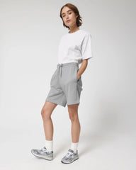 Short unisex biologisch katoen om te personaliseren - Gemêleerd grijs