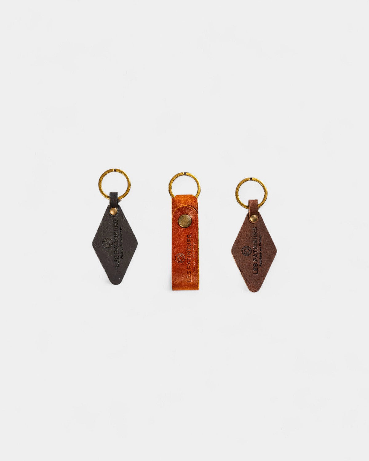 Sleutelhanger in leer om te personaliseren - 1
