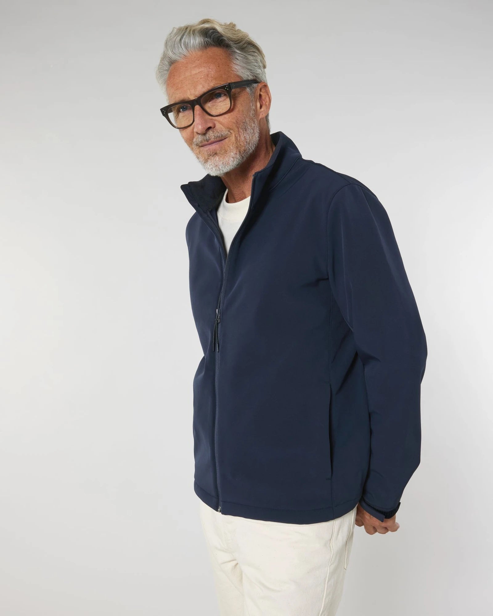 Softshell jas Stanley/Stella Navigator om te personaliseren - Marineblauw