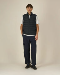 Bodywarmer gerecycled nylon om te personaliseren - Zwart