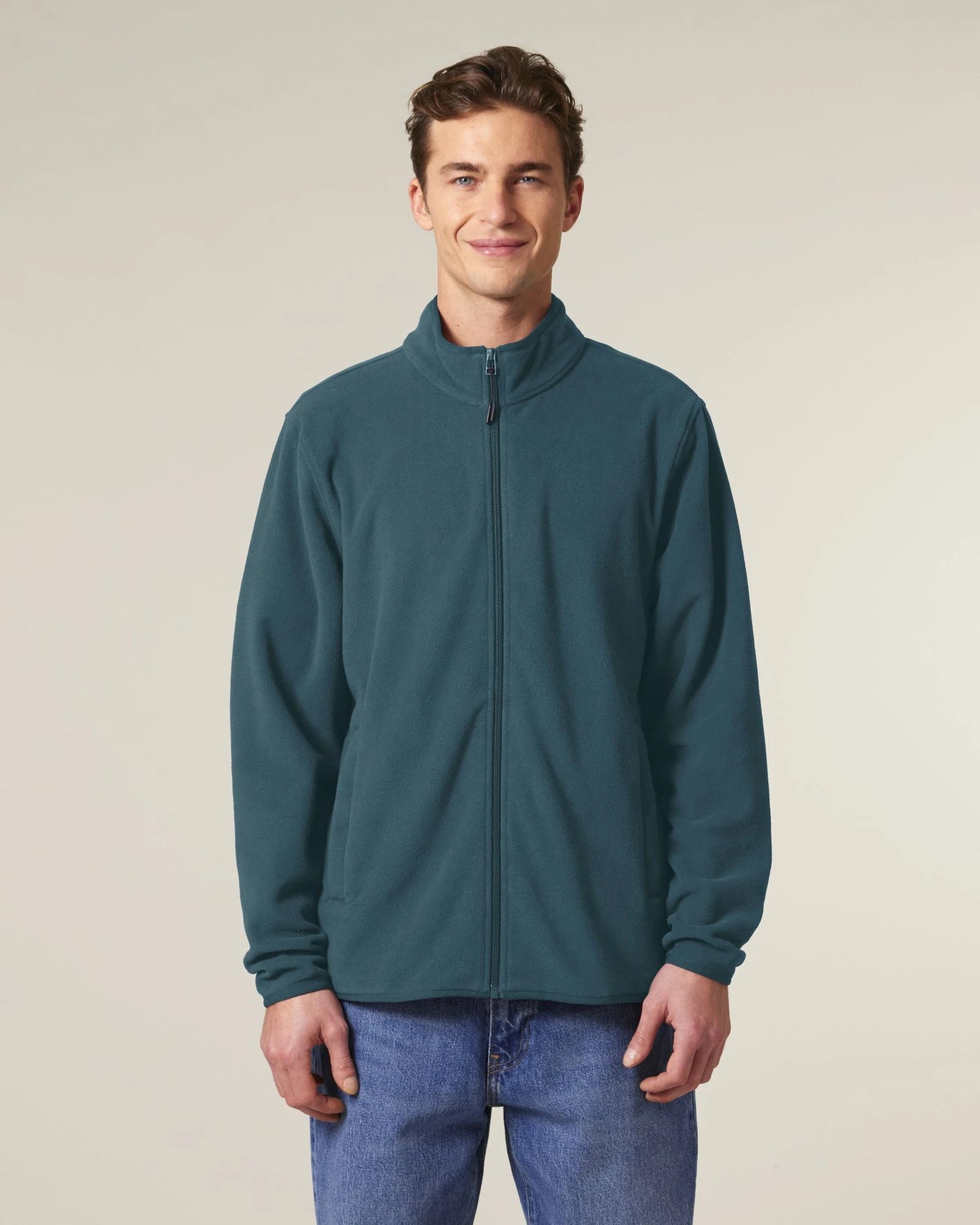 Fleecejack gerecycled polyester om te personaliseren - 5