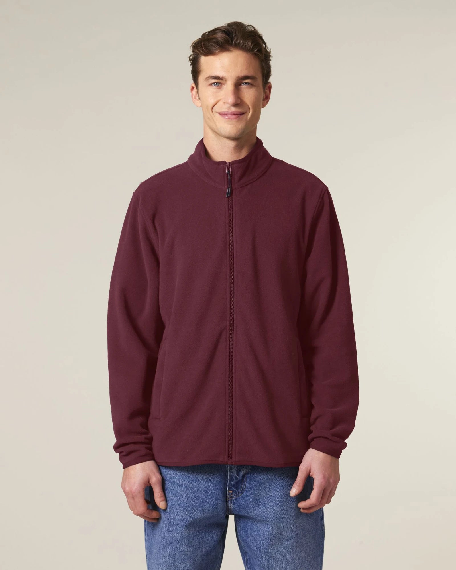 Fleecejack gerecycled polyester om te personaliseren - 3