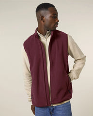 Bodywarmer gerecycled polyester om te personaliseren - Bordeauxrood