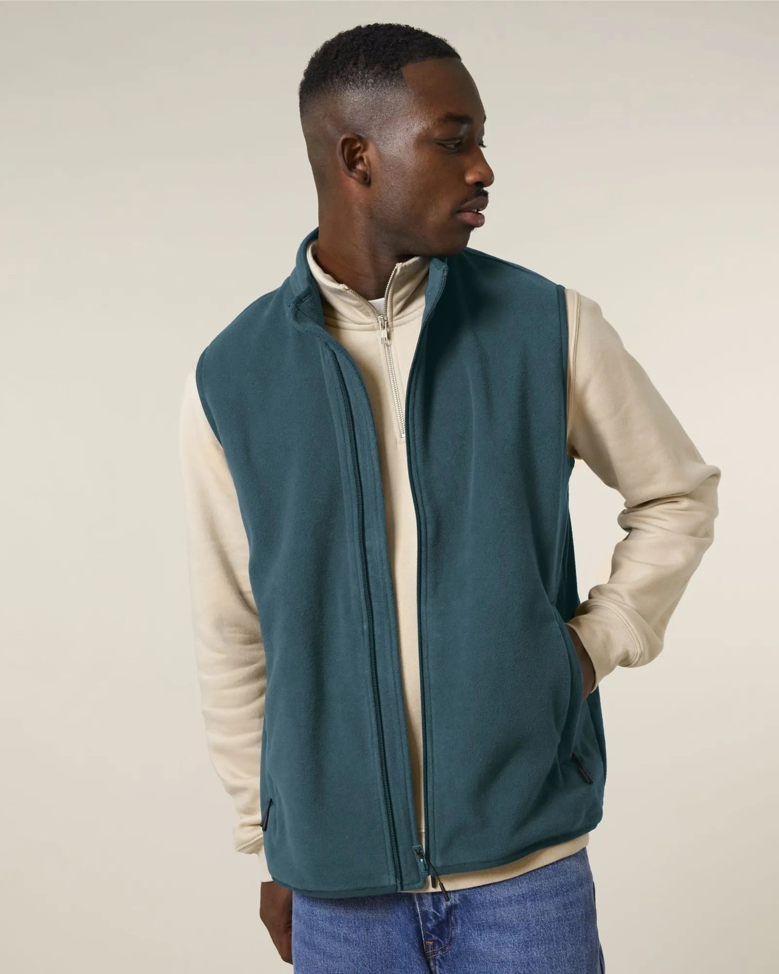 Bodywarmer gerecycled polyester om te personaliseren - Stargazer