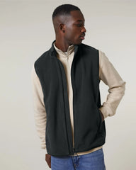 Bodywarmer gerecycled polyester om te personaliseren - Zwart